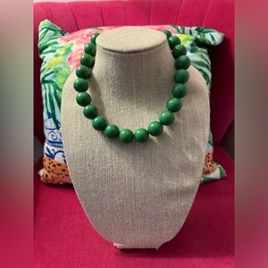 Green Beaded Necklace